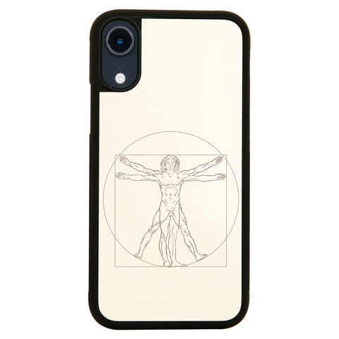 Virtuvian man iPhone case cover 11 11Pro Max XS XR X - Graphic Gear