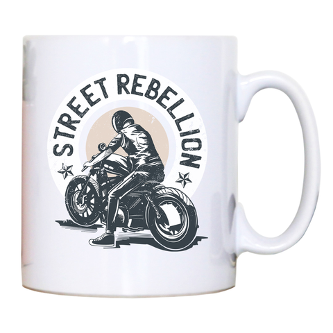 Biker quote mug coffee tea cup - Graphic Gear