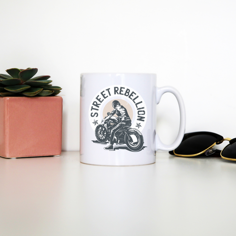 Biker quote mug coffee tea cup - Graphic Gear