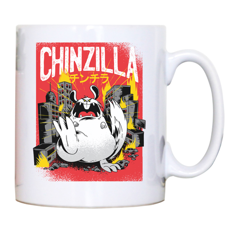 Chinchilla monster mug coffee tea cup - Graphic Gear