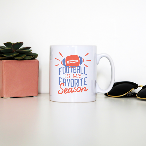 Football season mug coffee tea cup - Graphic Gear