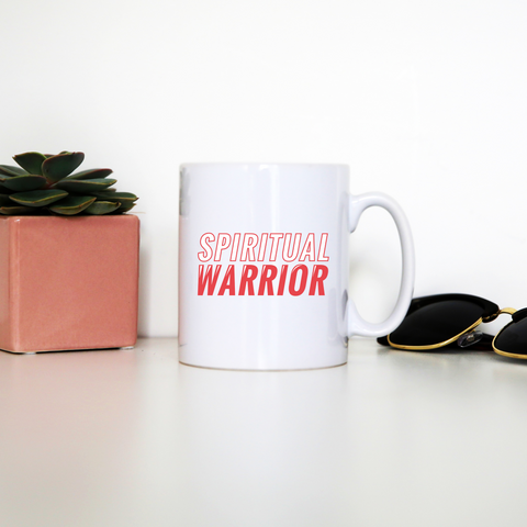 Spiritual warrior mug coffee tea cup - Graphic Gear