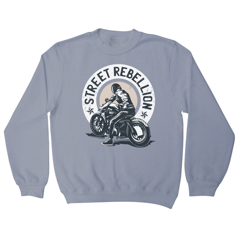 Biker quote sweatshirt - Graphic Gear