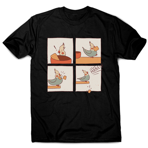 Cockatiel comic men's t-shirt - Graphic Gear