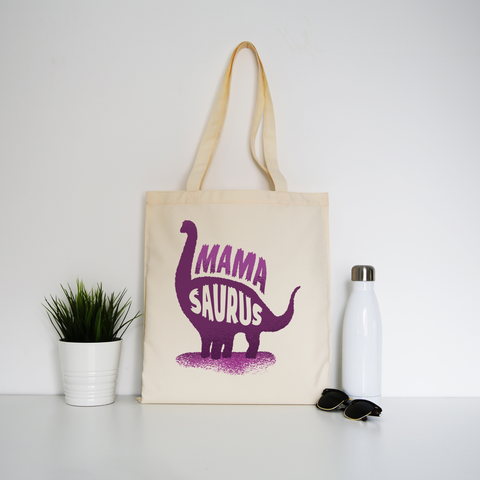 Mamasaurus tote bag canvas shopping - Graphic Gear