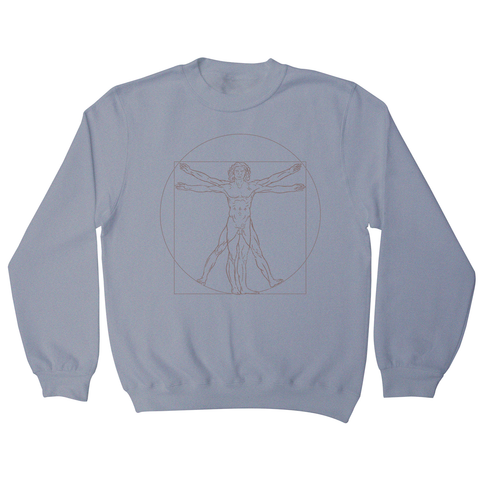Virtuvian man sweatshirt - Graphic Gear