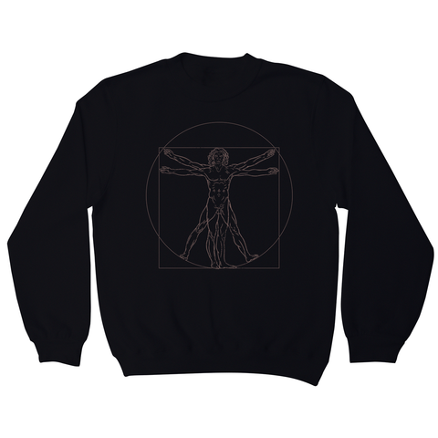 Virtuvian man sweatshirt - Graphic Gear