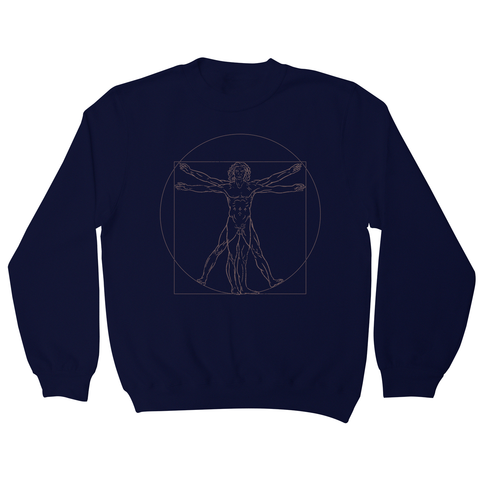 Virtuvian man sweatshirt - Graphic Gear