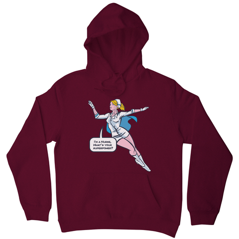 Nurse superhero hoodie - Graphic Gear