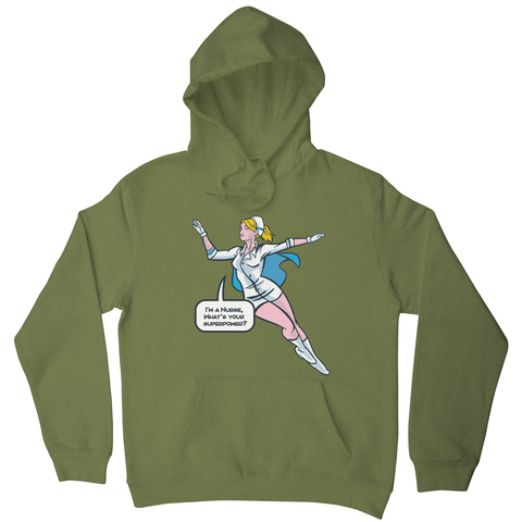 Nurse superhero hoodie - Graphic Gear