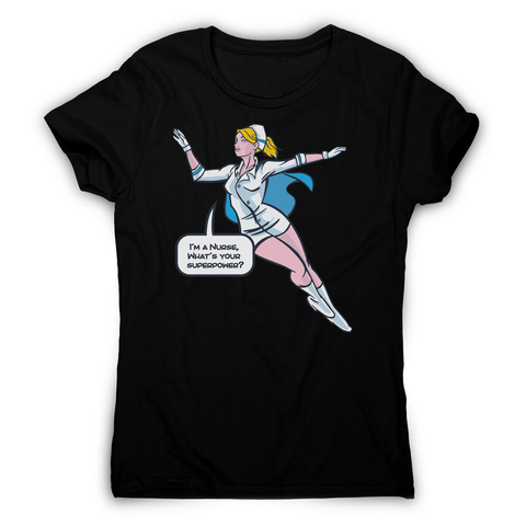 Nurse superhero women's t-shirt - Graphic Gear