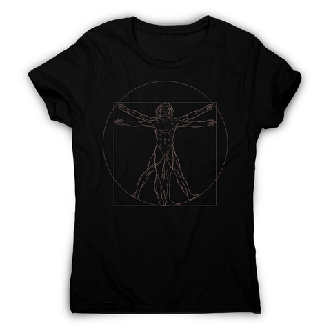 Virtuvian man women's t-shirt - Graphic Gear