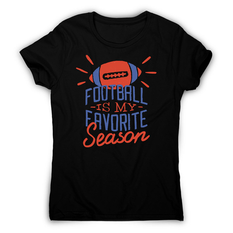 Football season women's t-shirt - Graphic Gear