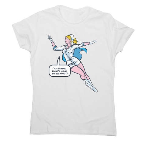 Nurse superhero women's t-shirt - Graphic Gear