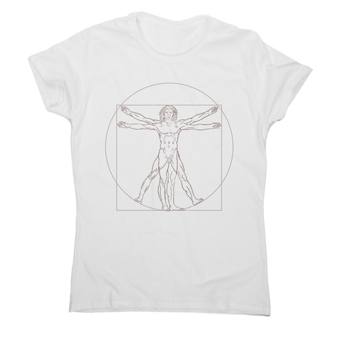Virtuvian man women's t-shirt - Graphic Gear