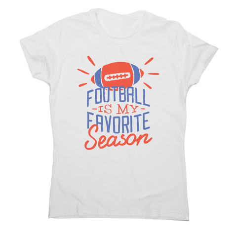 Football season women's t-shirt - Graphic Gear