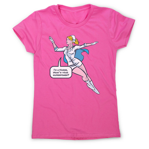 Nurse superhero women's t-shirt - Graphic Gear