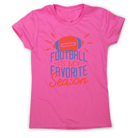 Football season women's t-shirt - Graphic Gear