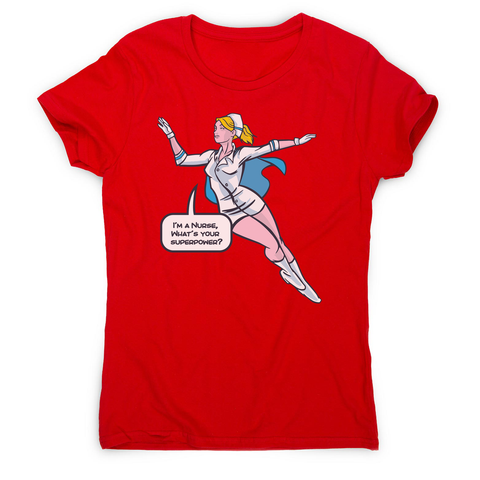 Nurse superhero women's t-shirt - Graphic Gear