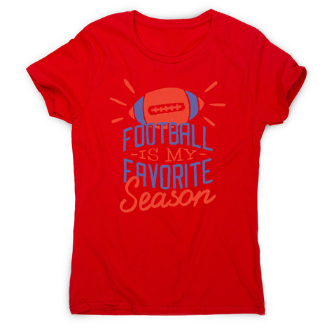 Football season women's t-shirt - Graphic Gear