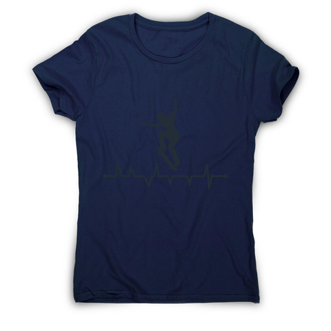 Skateboard heart line women's t-shirt - Graphic Gear