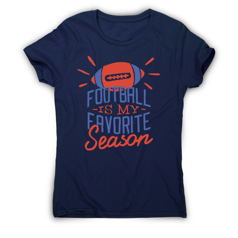 Football season women's t-shirt - Graphic Gear
