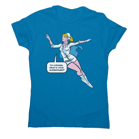 Nurse superhero women's t-shirt - Graphic Gear