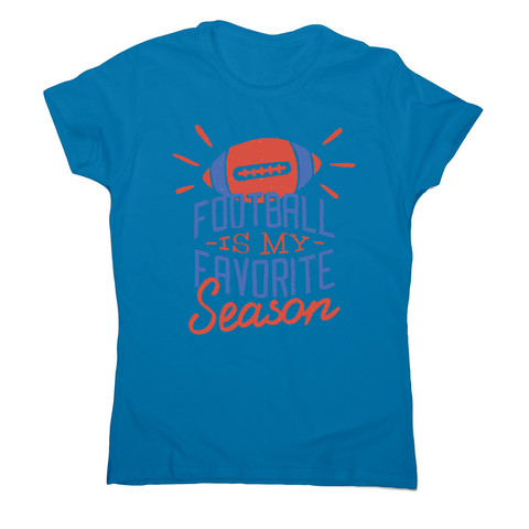 Football season women's t-shirt - Graphic Gear