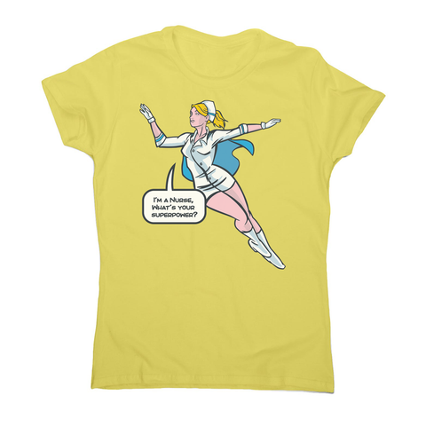 Nurse superhero women's t-shirt - Graphic Gear