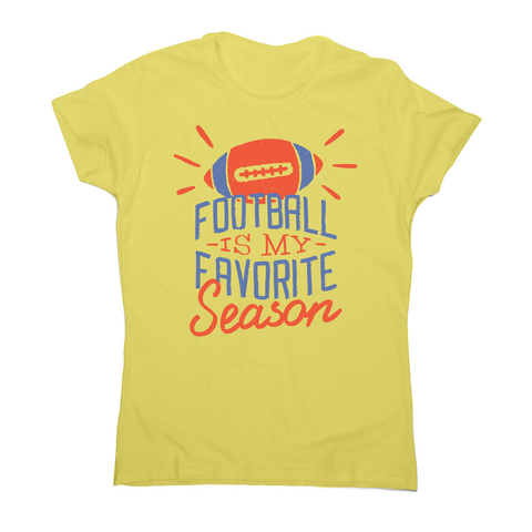 Football season women's t-shirt - Graphic Gear