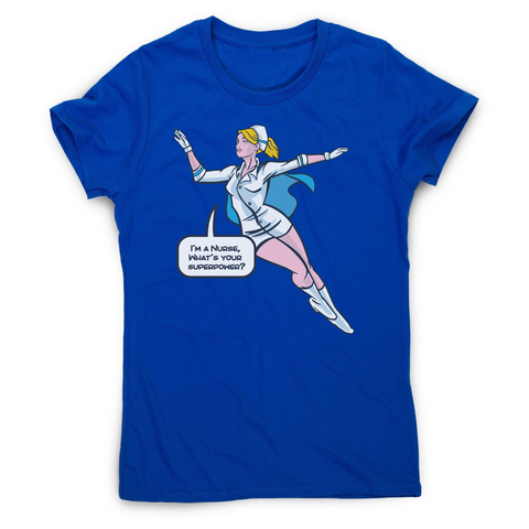 Nurse superhero women's t-shirt - Graphic Gear