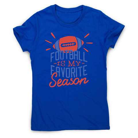 Football season women's t-shirt - Graphic Gear