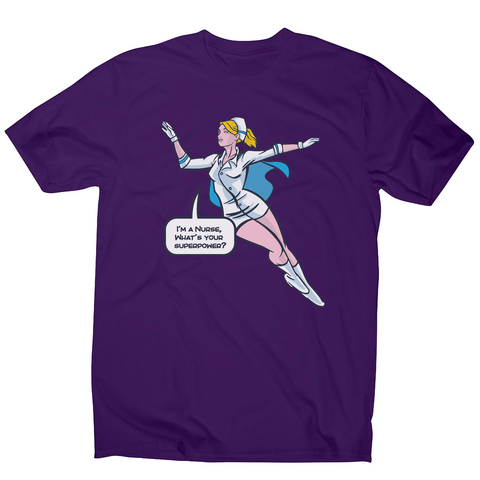 Nurse superhero men's t-shirt - Graphic Gear