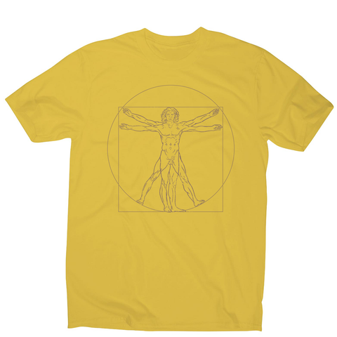Virtuvian man men's t-shirt - Graphic Gear