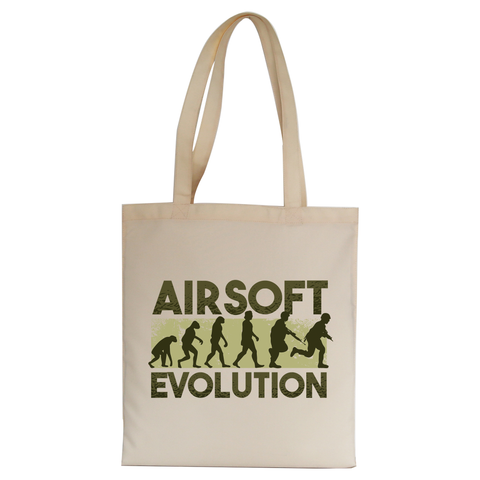Airsoft evolution tote bag canvas shopping - Graphic Gear