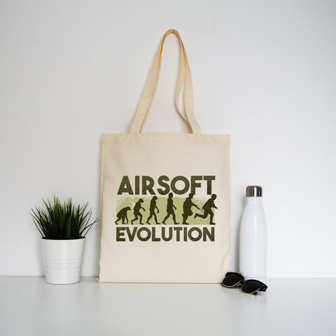 Airsoft evolution tote bag canvas shopping - Graphic Gear