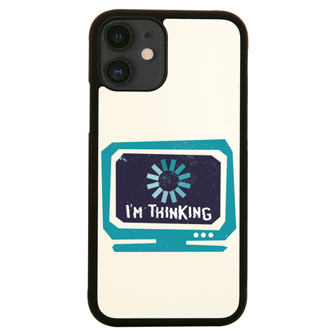 Im thinking funny iPhone case cover 11 11Pro Max XS XR X - Graphic Gear