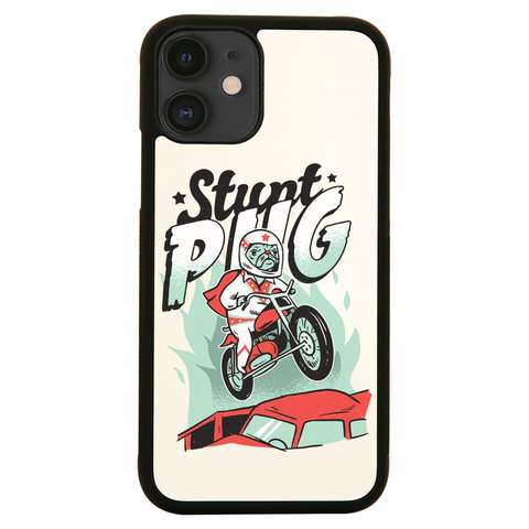 Stunt pug iPhone case cover 11 11Pro Max XS XR X - Graphic Gear