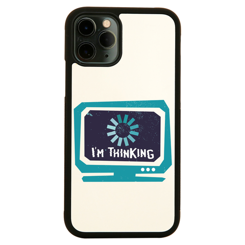 Im thinking funny iPhone case cover 11 11Pro Max XS XR X - Graphic Gear