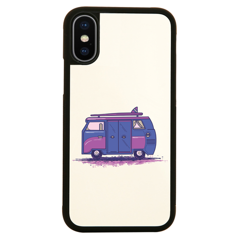 Colored camper van iPhone case cover 11 11Pro Max XS XR X - Graphic Gear