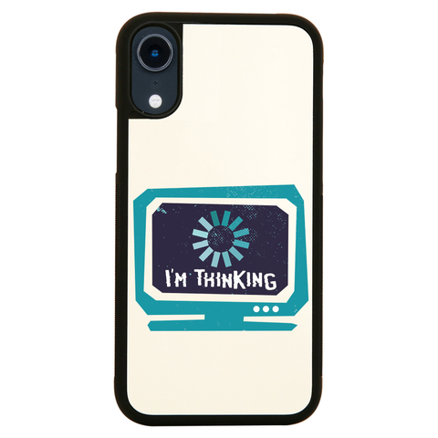 Im thinking funny iPhone case cover 11 11Pro Max XS XR X - Graphic Gear