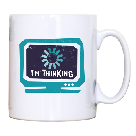 Im thinking funny mug coffee tea cup - Graphic Gear