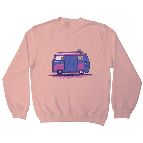 Colored camper van sweatshirt - Graphic Gear