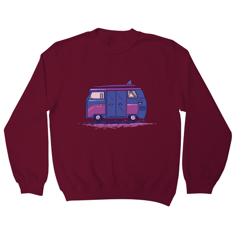 Colored camper van sweatshirt - Graphic Gear
