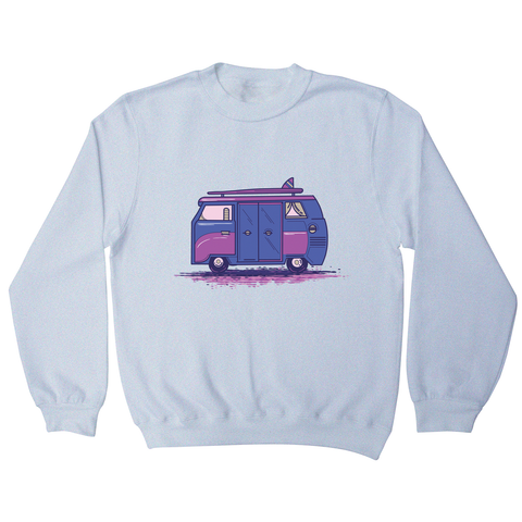 Colored camper van sweatshirt - Graphic Gear