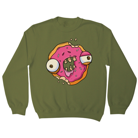 Zombie donut sweatshirt - Graphic Gear