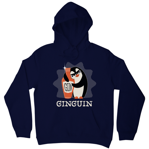 Penguin gin hoodie - Graphic Gear