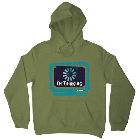 Im thinking funny hoodie - Graphic Gear