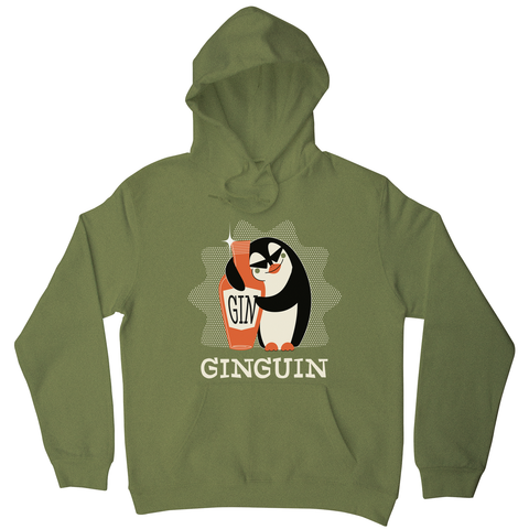 Penguin gin hoodie - Graphic Gear