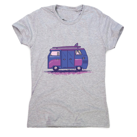 Colored camper van women's t-shirt - Graphic Gear